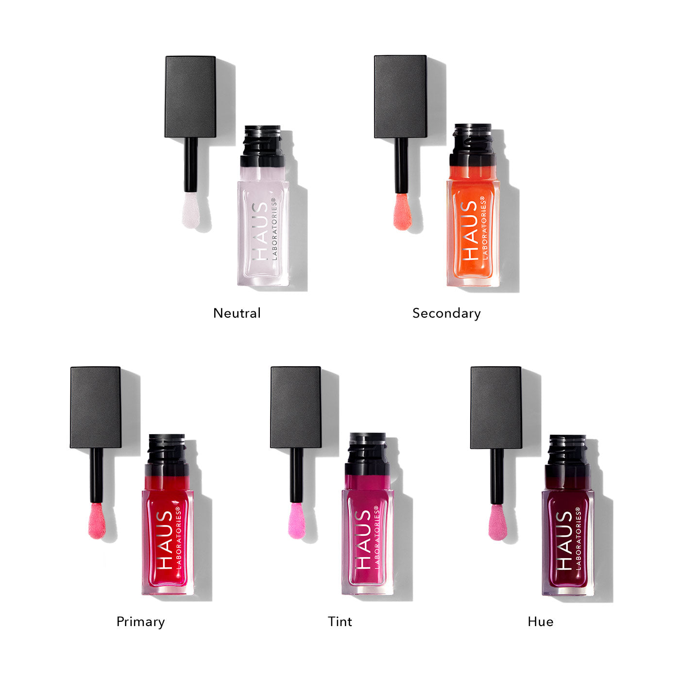 PhD Hybrid Lip Oil Set Hydrating Color HAUS LABORATORIES